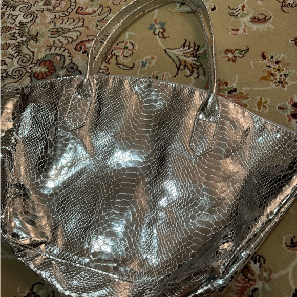 Silver Tote Bag - Picture 2 of 3